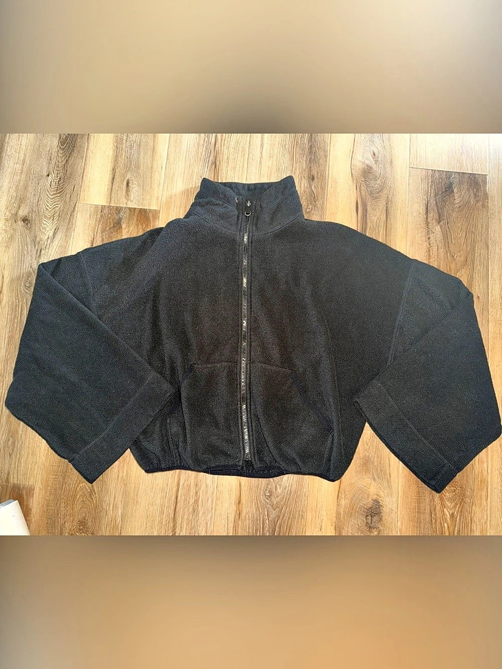 Free People FP Movement Fleece Jacket Black